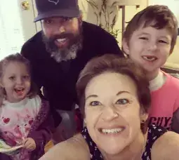Content image: Rachel and her family – all flu-free! Image file: Rachel and her family – all flu-free!