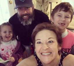 Content image: Rachel and her family – all flu-free! Image file: Rachel and her family – all flu-free!