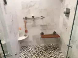 Content image: I love my friend's accessible bathroom. In some cases, homeowners may want to remodel a bathroom to make it more accessible as they age. Image file: I love my friend's accessible bathroom. In some cases, homeowners may want to remodel a bathroom to make it more accessible as they age.