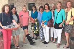 Content image: Going out with the girls. Image file: Going out with the girls.
