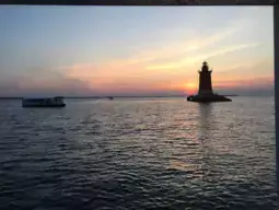 Content image: Sunset Cruise on the Water Taxi Image file: Sunset Cruise on the Water Taxi