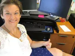 Content image: For blogger Rachel Mavity, a health scare means increased attention to daily activities. Image file: For blogger Rachel Mavity, a health scare means increased attention to daily activities.