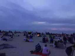Image file: Waiting for Fireworks on Delaware Bay