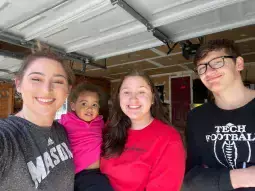 Alygia's kids and granddaughter