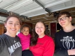 Alygia's kids and granddaughter