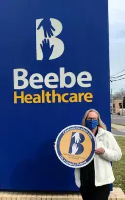 Donna Ohle recognizes the excellent care Beebe provides to meet a wide variety of community needs.