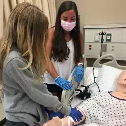 Margaret H. Rollins School of Nursing Teaches Babysitting Basics to More Than 40 Participants