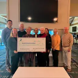 Jean and Joan Tournament Check Presentation