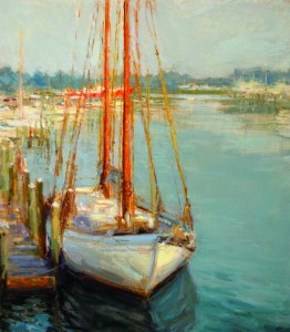 Denise Dumont Art_Summer View Lewes Harbor
