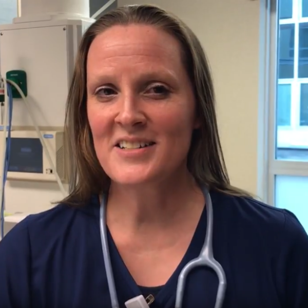 Jill Petrone, RN, Beebe ICU